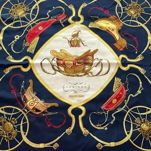 Hermès Paris Springs Scarf